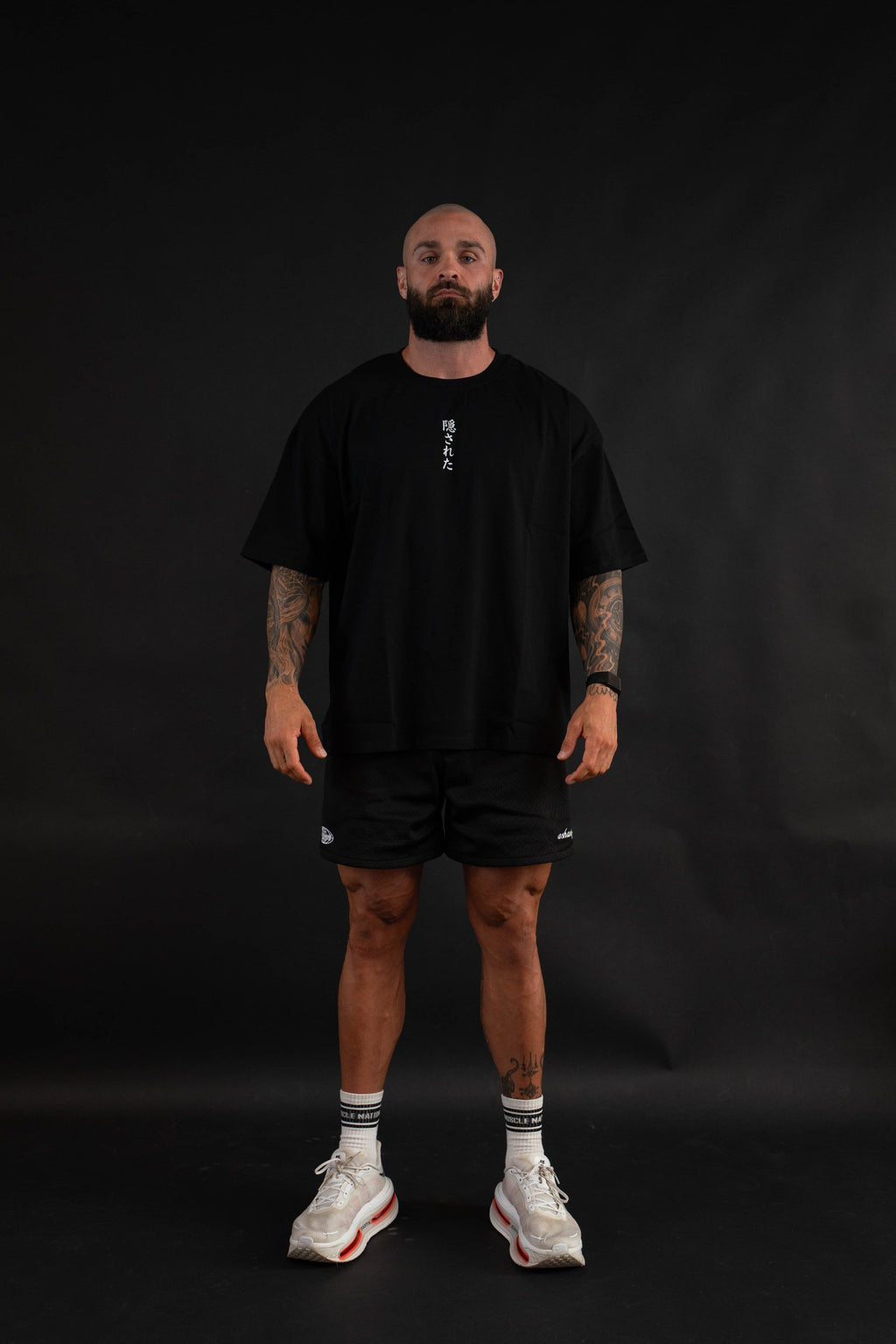 Hidden T-Shirt front view on a male model