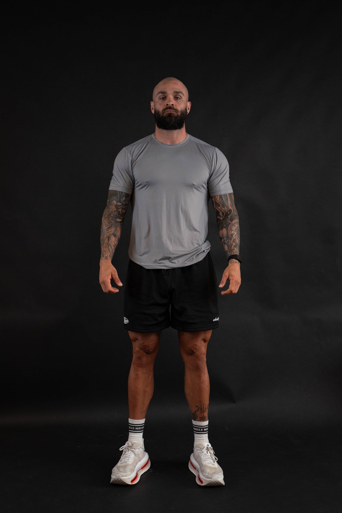 Performance T-Shirt front view on a male model