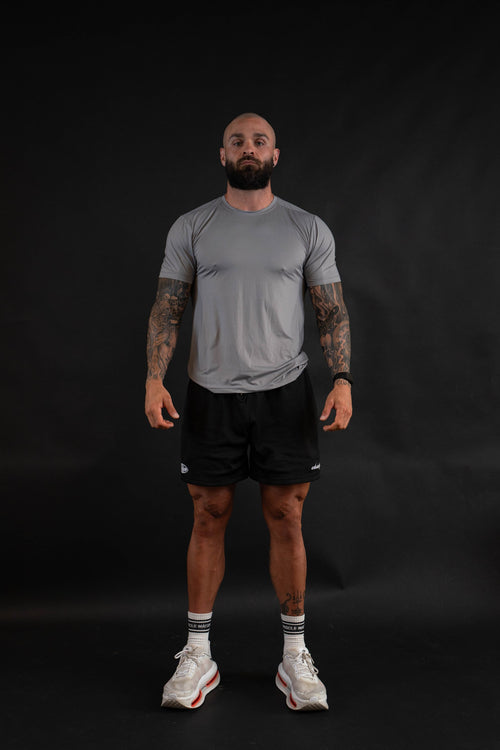 Performance T-Shirt front view on a male model
