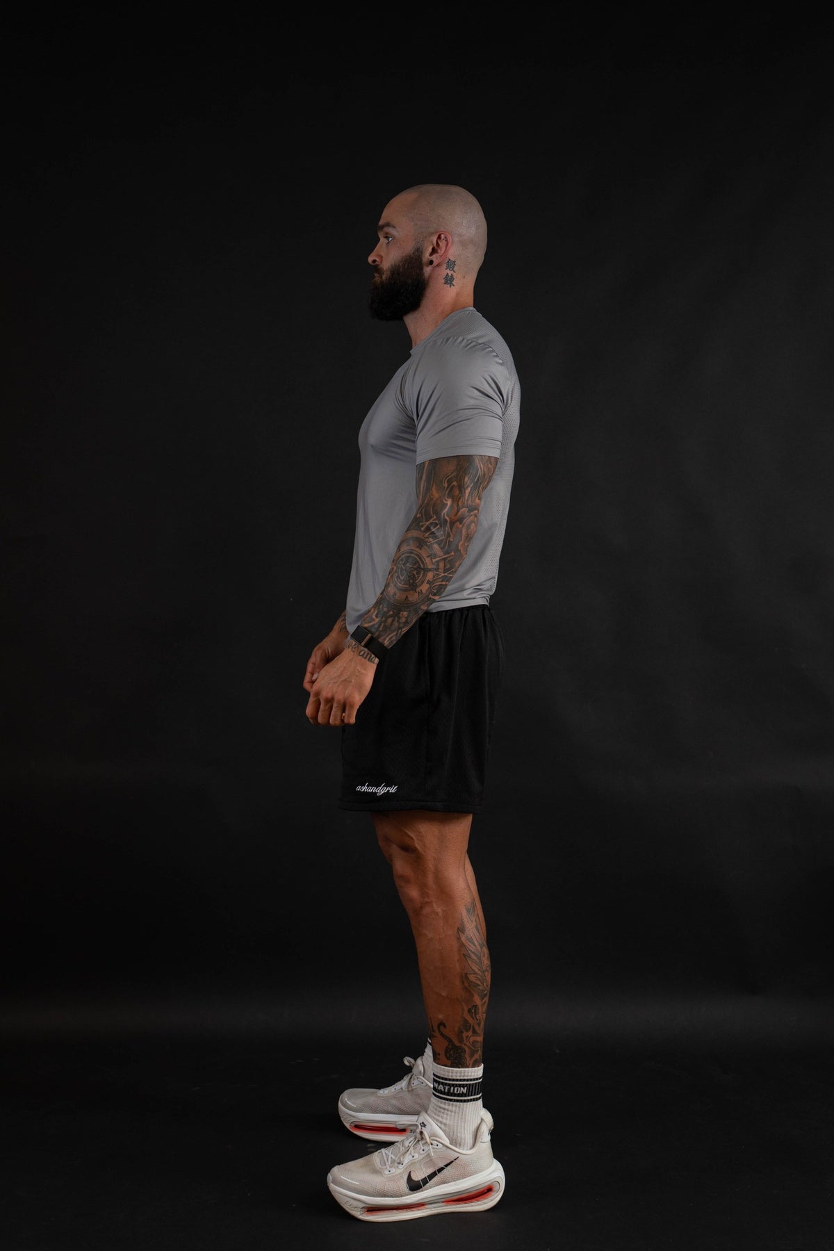 Performance T-Shirt side view on a male model